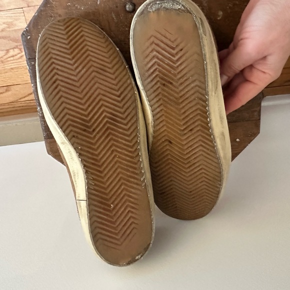 Golden Goose mauve and navy sneakers - Picture 6 of 7